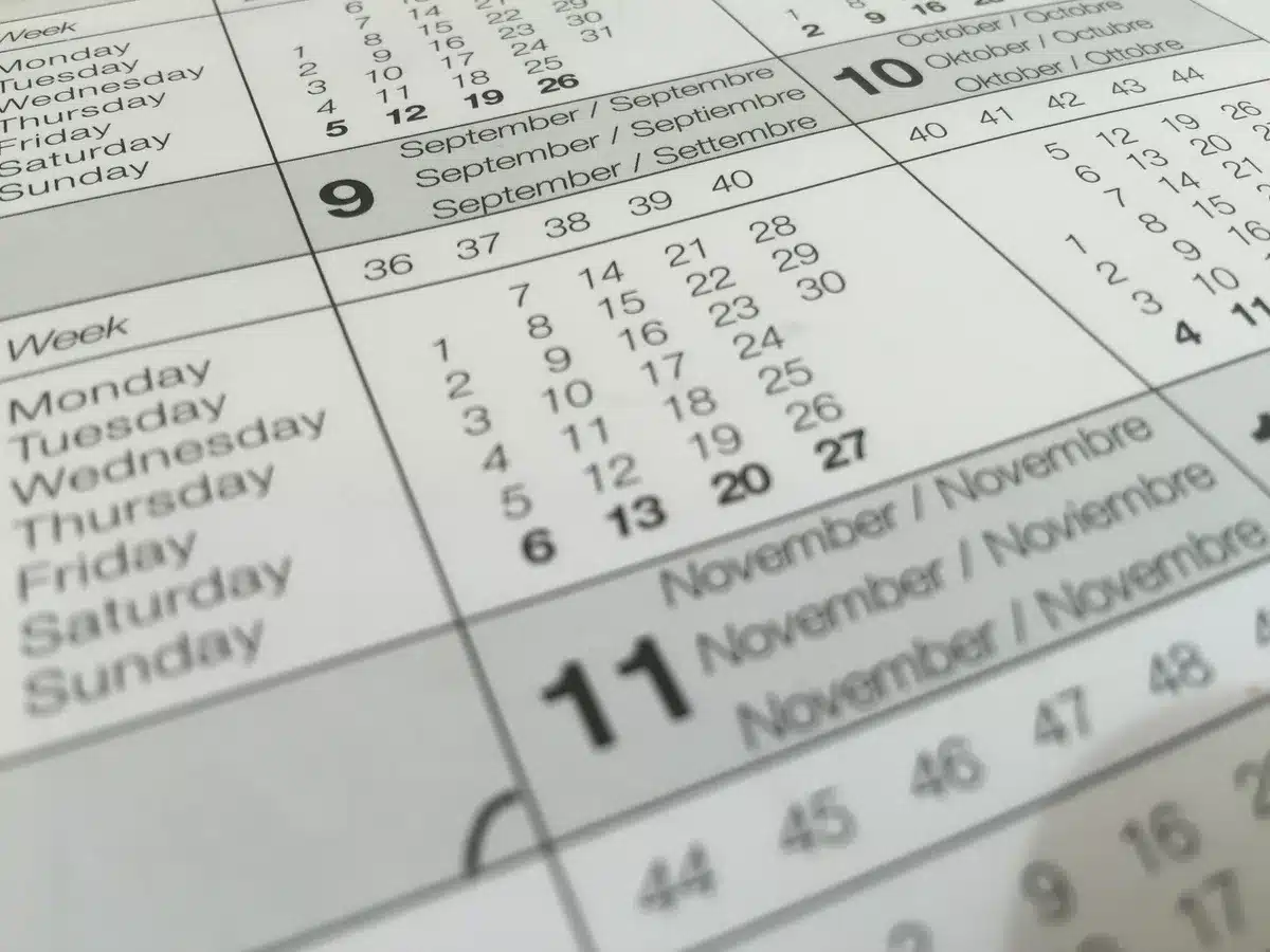 Calendrier marquant le 1er septembre 2026, date d'application de la nouvelle réforme.