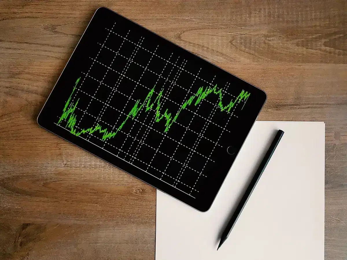 Graphique comparant les marges d'augmentation par secteur sur un bureau